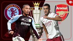 Trực tiếp Aston Villa vs Arsenal, 19h30 ngày 6/12